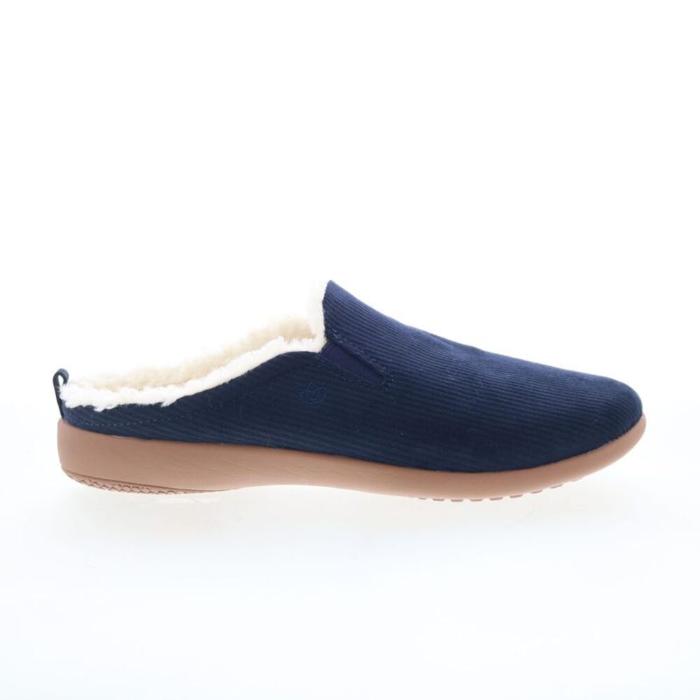 Spenco Mens Dundee Corduroy Blue Shoes (NWT)